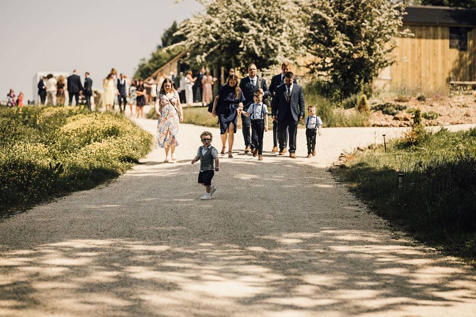 The Journey up to the Hay Shed