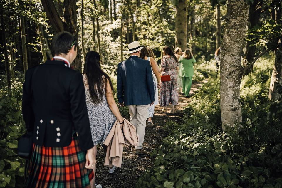 The Woodland Ceremony Area