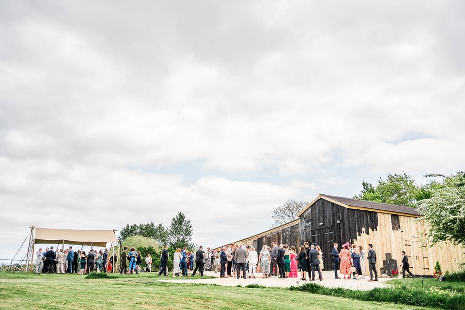 Hay Shed Socialising