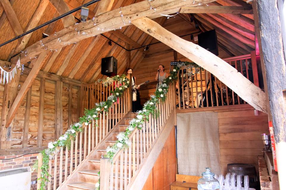 Stairs in skippings barn