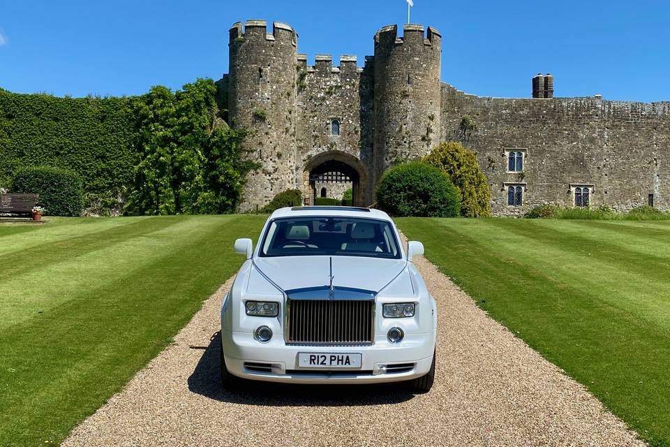 Stunning wedding transport