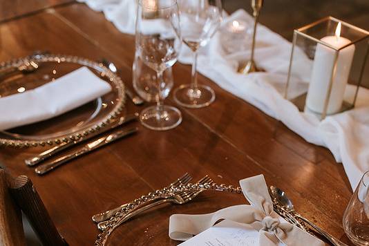 Luxury Tablescaping