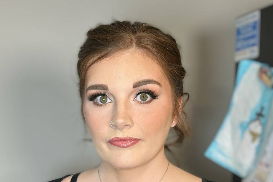 Birthday makeup