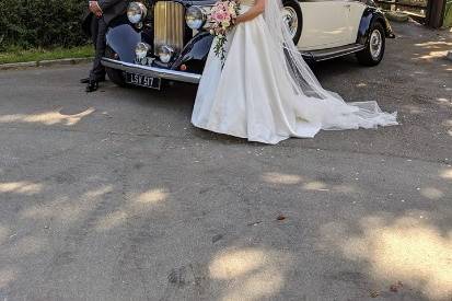 Elegant wedding cars