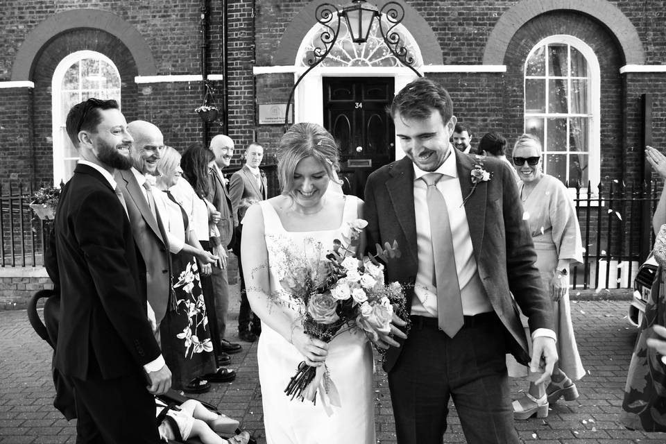 Town Hall Wedding