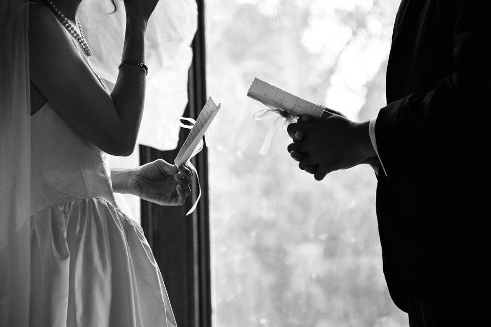 Exchanging vows