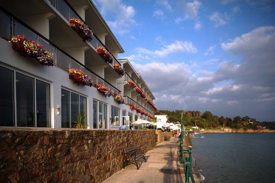 Beach Side of the Hotel