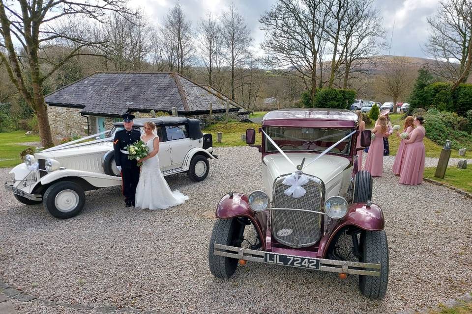 Cars at Trevenna Bodmin