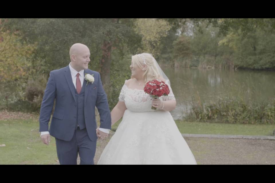 Newlyweds stroll - DG Wedding Videos
