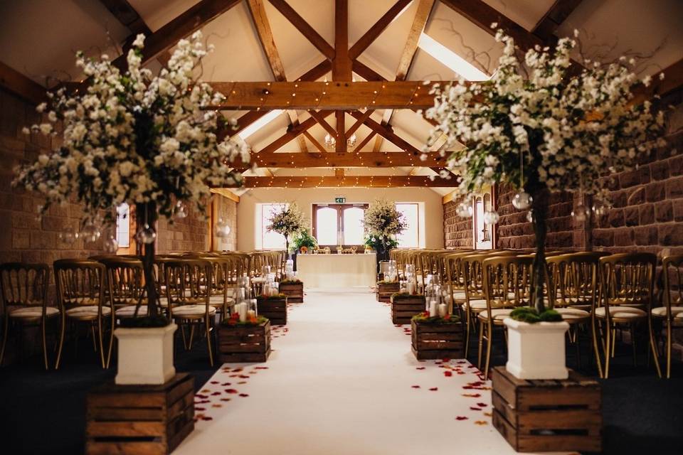 Heaton House Farm Wedding Venue