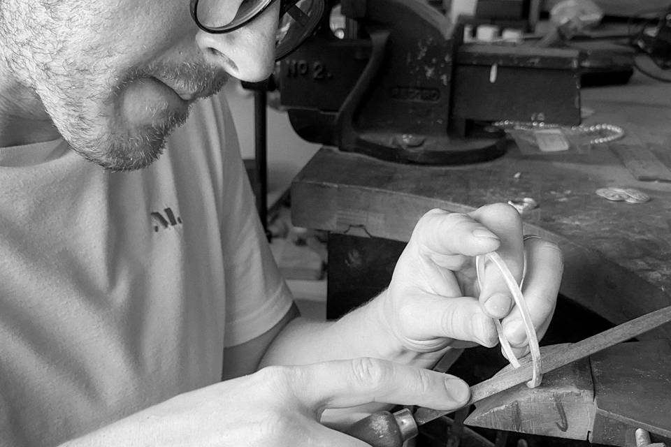 Tom working