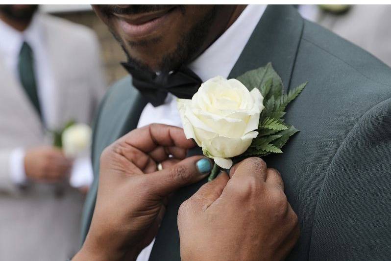 Beautiful buttonhole