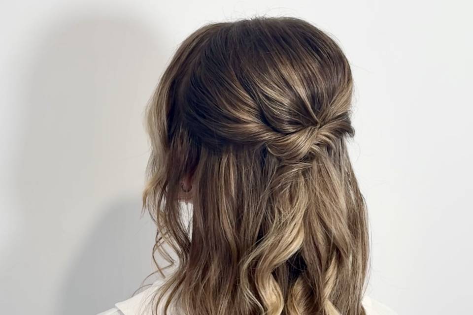 Half up do