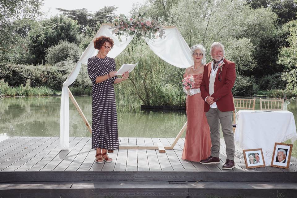 A Lake Side Wedding