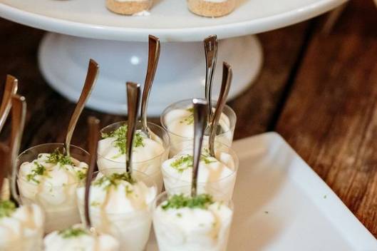 Dessert canape