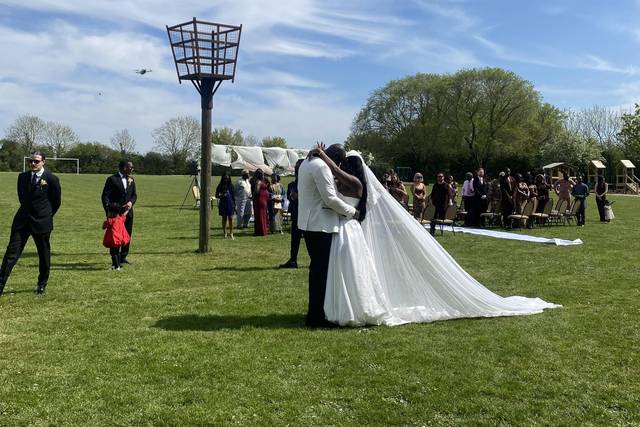 Just married