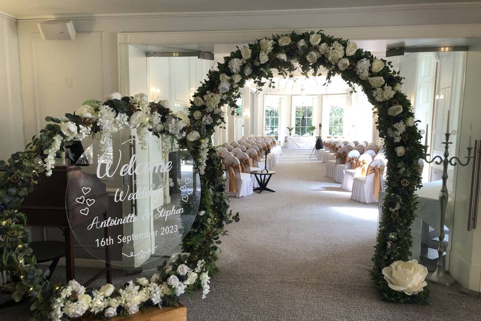 Stifford hall hotel entrance