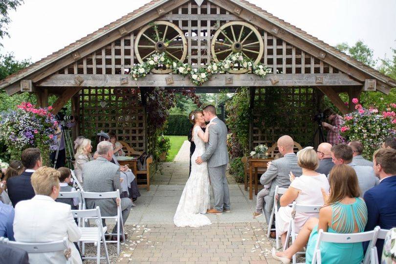 Maidens Barn Outside Ceremony