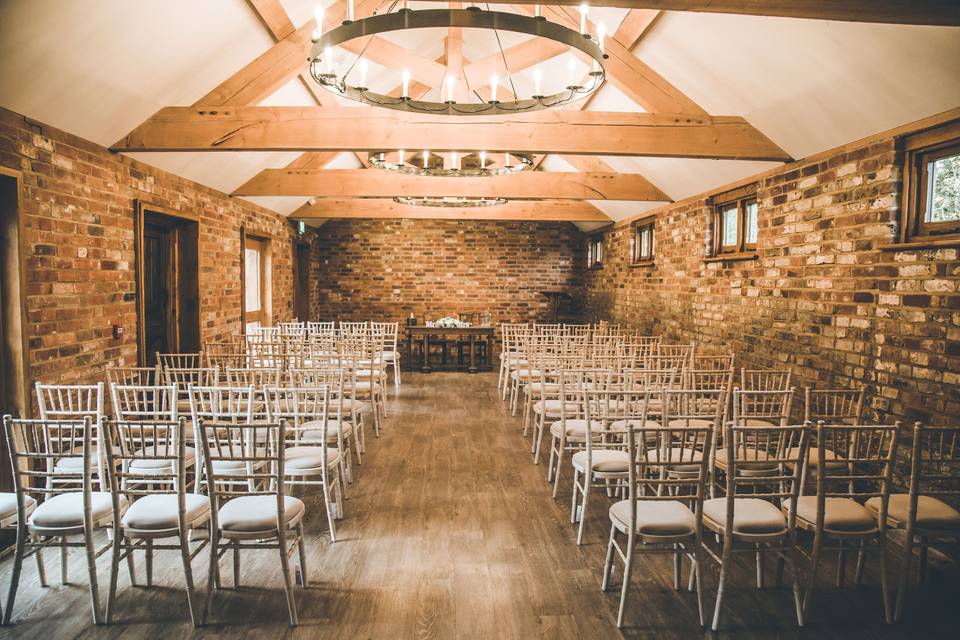 Beautiful listed barn venue