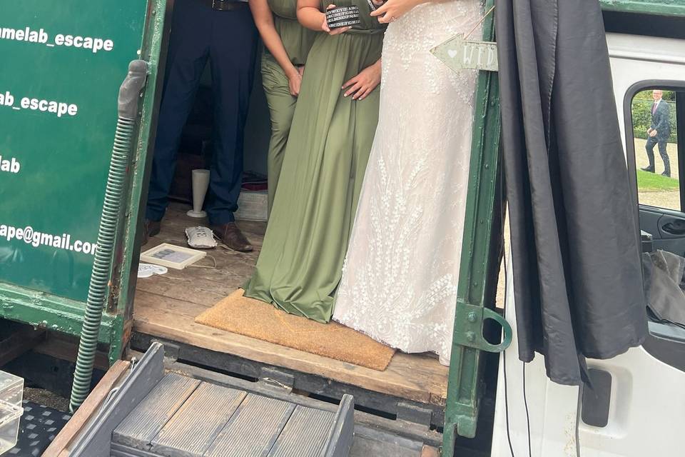 Successful Bride and her team