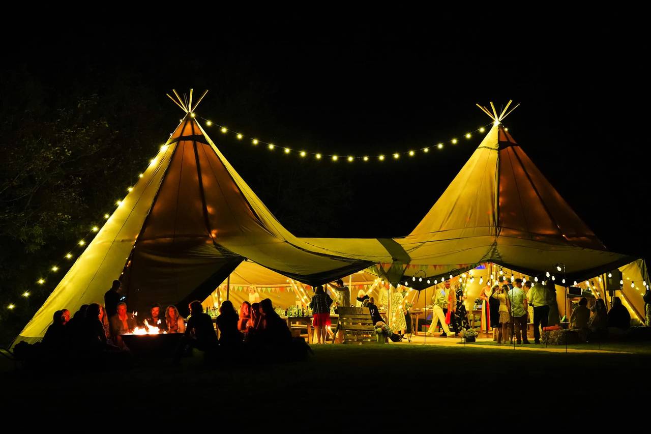 Skybar Weddings in Cornwall - Wedding Marquee & Tipi Hire | hitched.co.uk