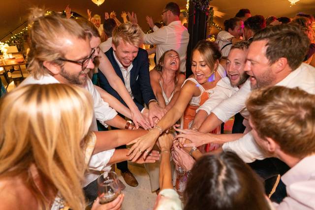 Capturing the reception