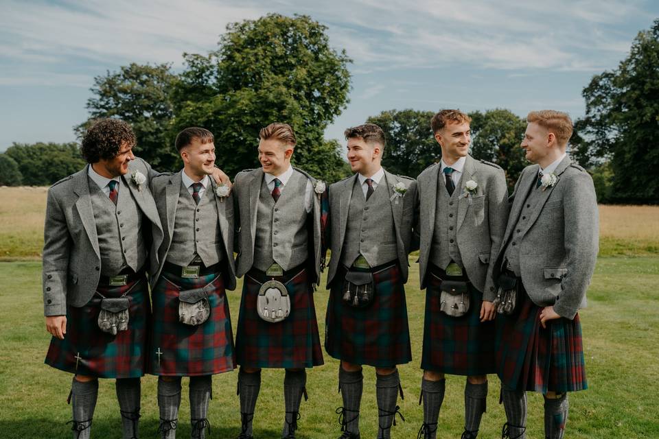 Darren's Groomsmen
