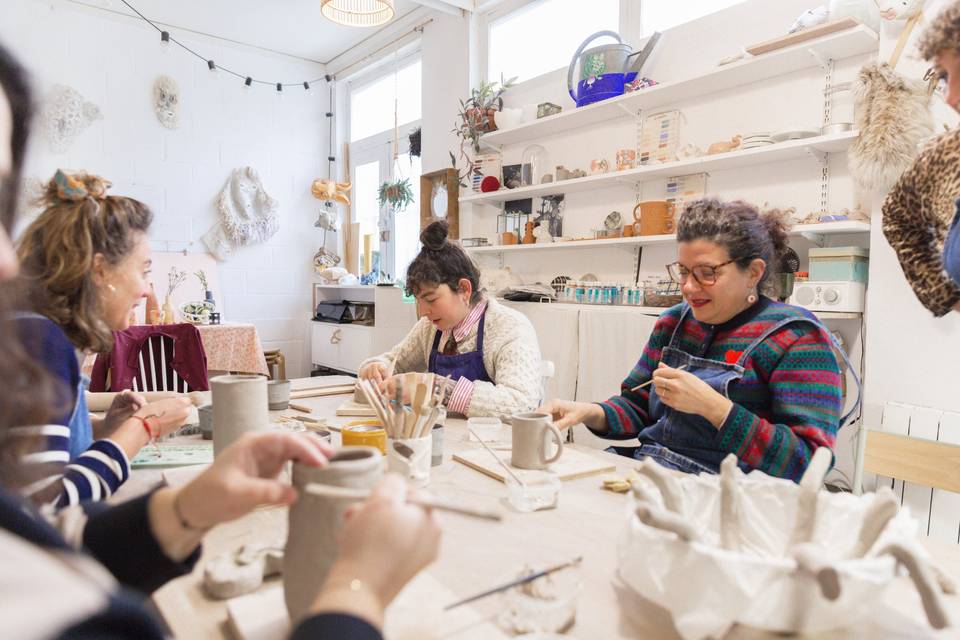 Ceramic workshop hen do