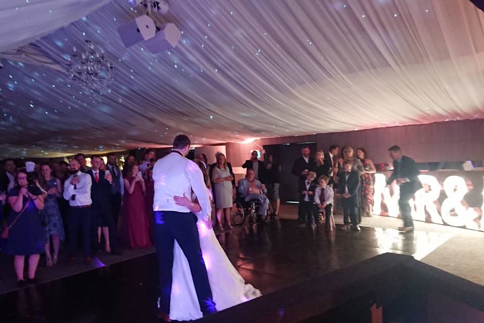 First dance at Oakley Hall