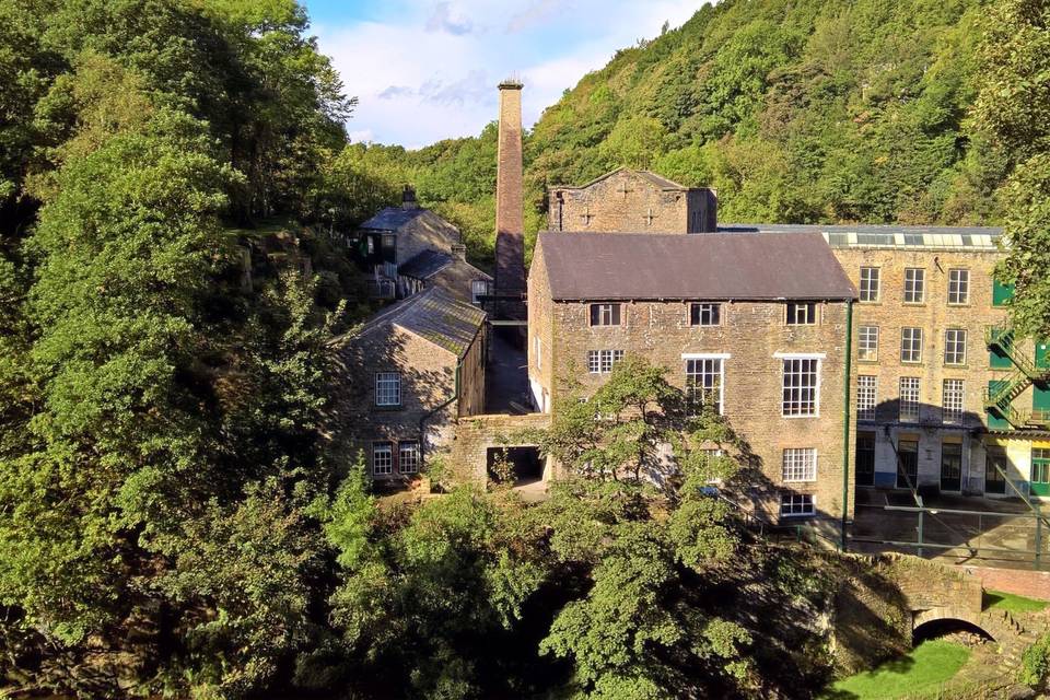 View of Torr Vale Mill