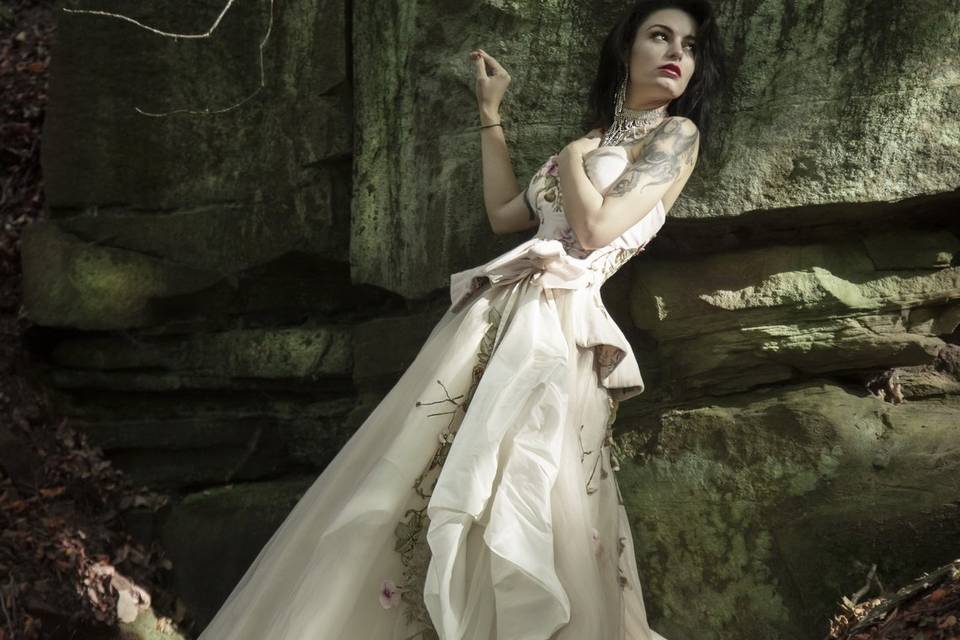 Hydra wedding gown