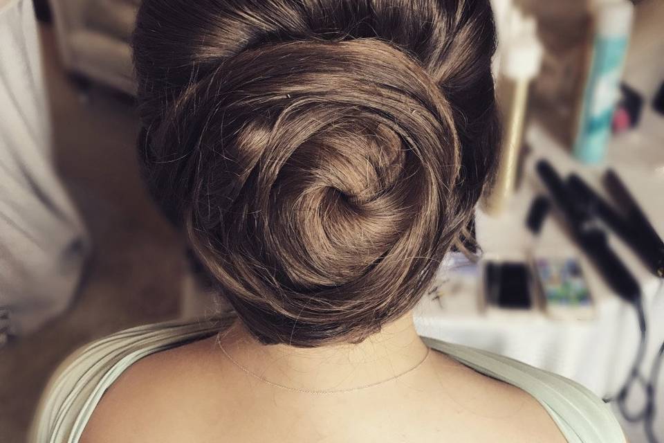 Wild Rose Bridal Hair