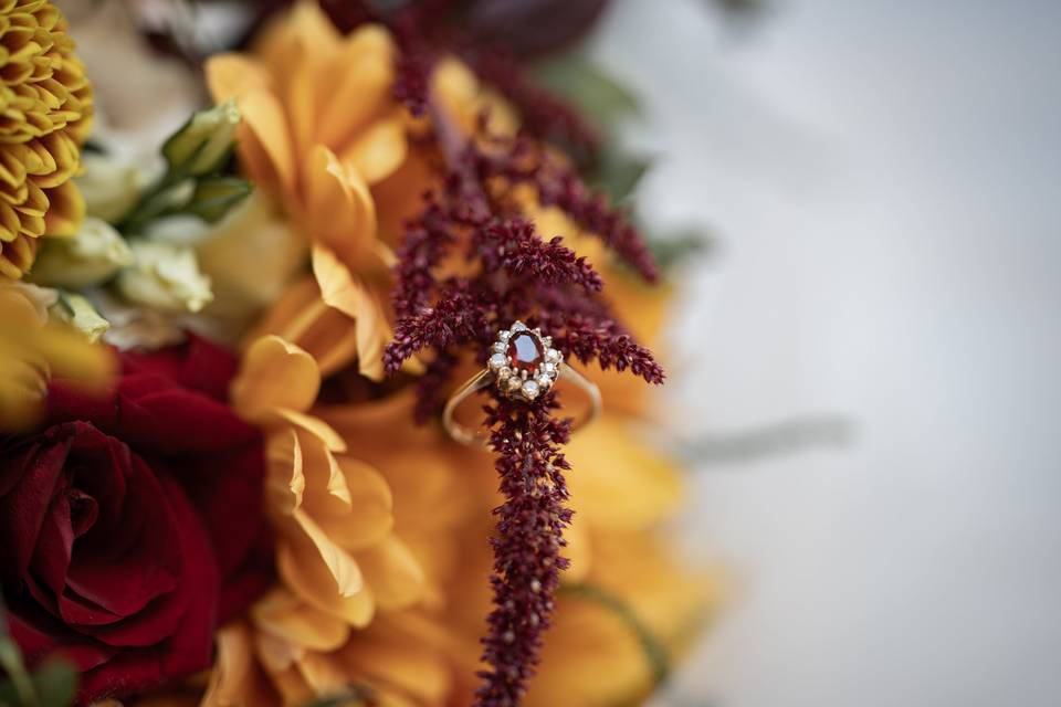 Bride prep details