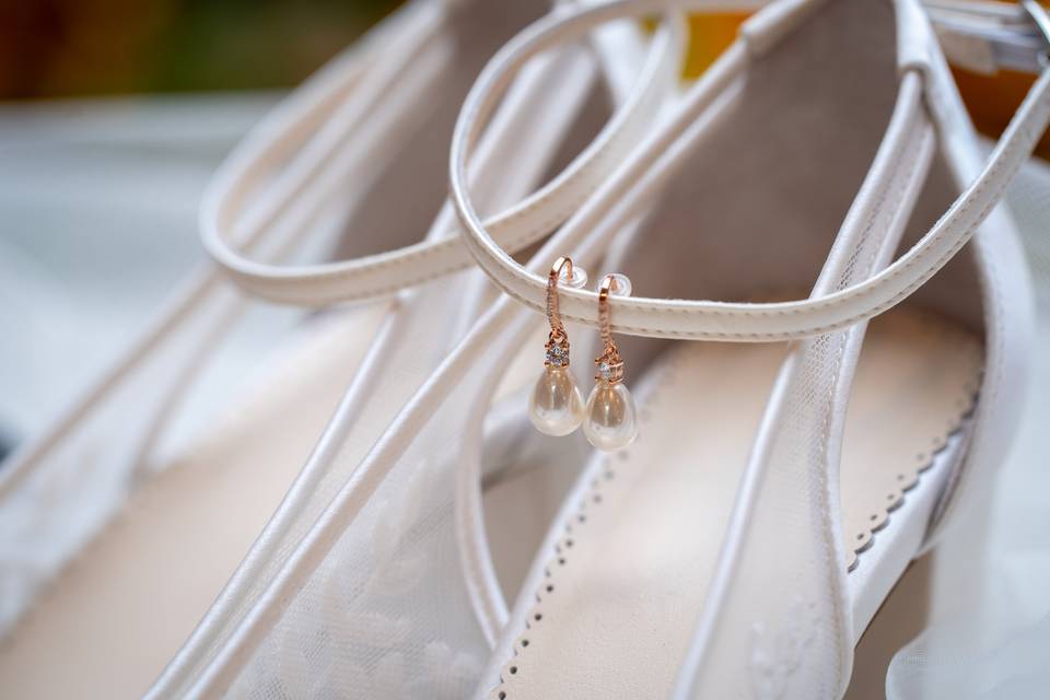 Bride prep details