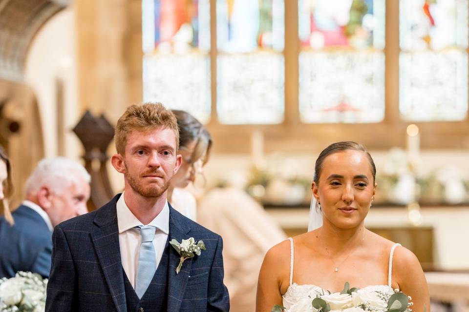 Down the isle
