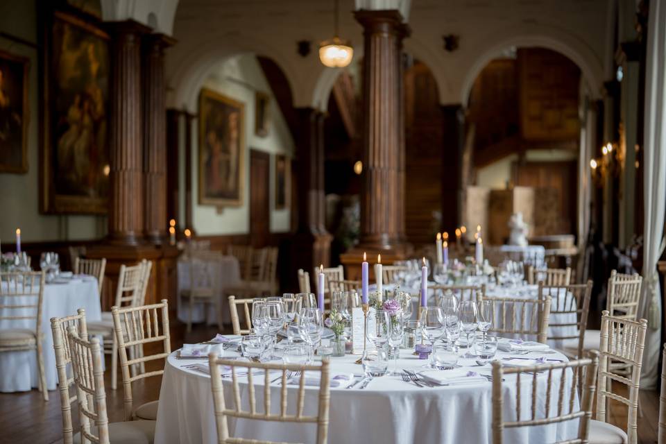 Wedding breakfast detail
