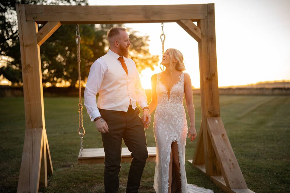 Golden hour spicer manor swing