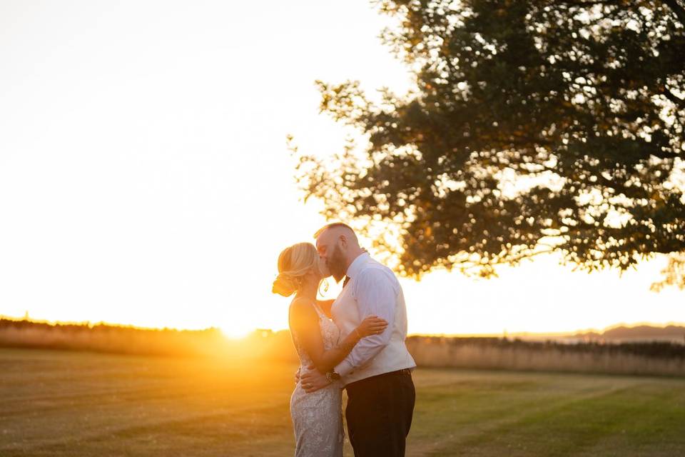 Golden hour Spicer Manor