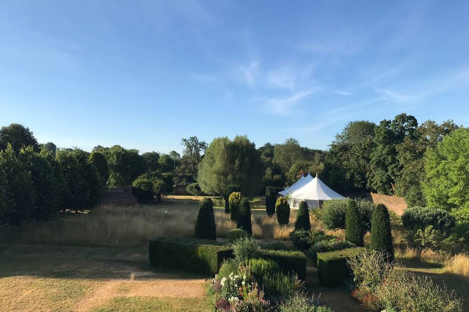 Marquee wedding at Abbotstone