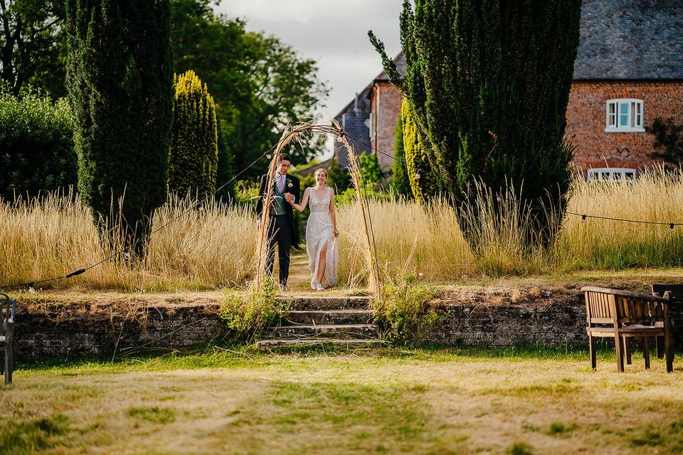 The garden at Abbotstone