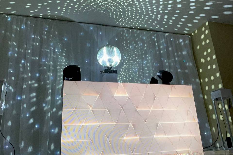 Video Wall DJ booth