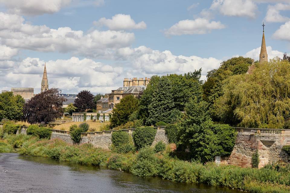 View from river