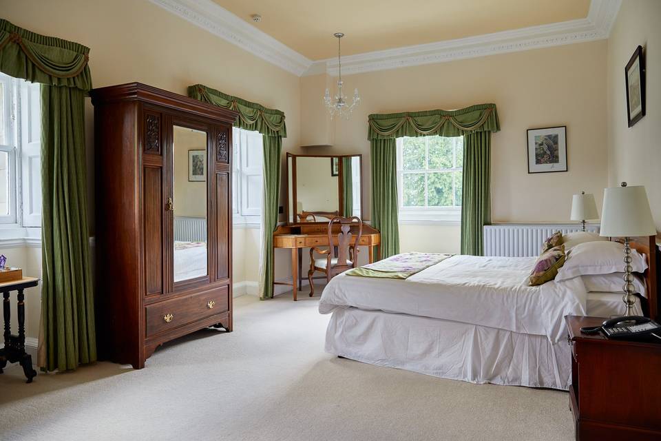 Classic Courtyard Bedroom