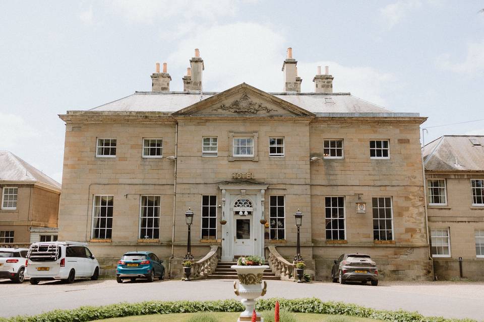 Hotel entrance