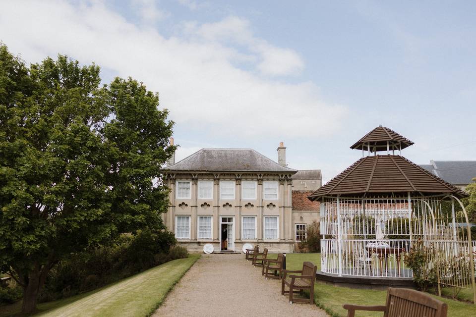 Bird cage and The Orangery