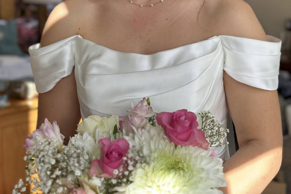 Happy bride