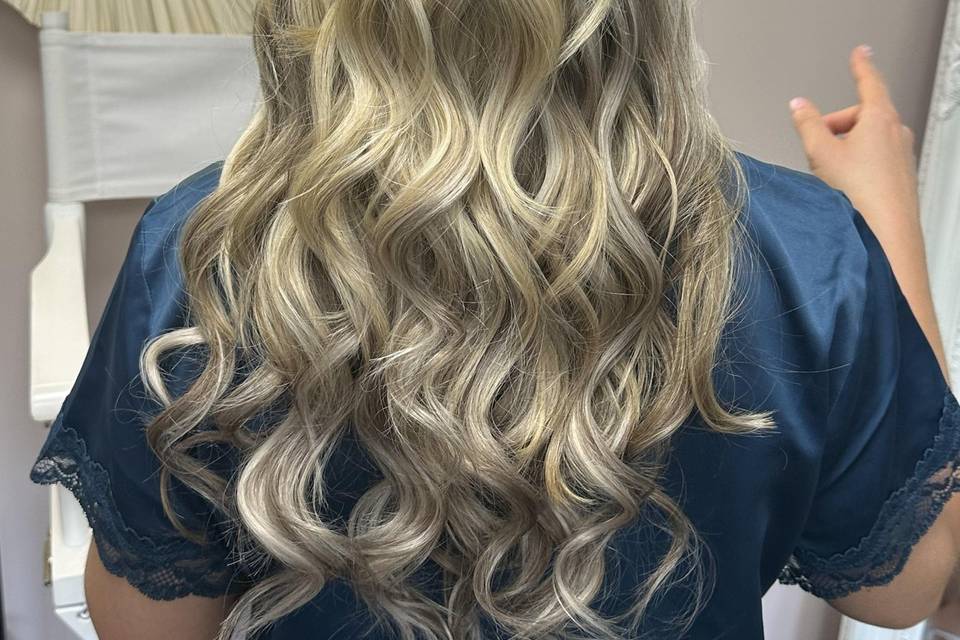 Half up half down