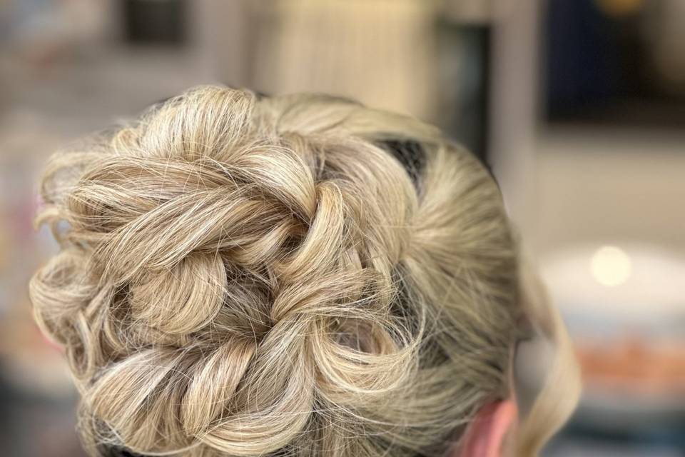 High bun