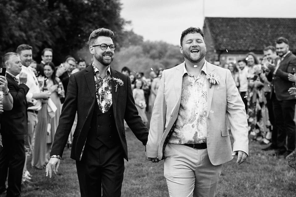 The bride and groom - Rob Nicholson Photography