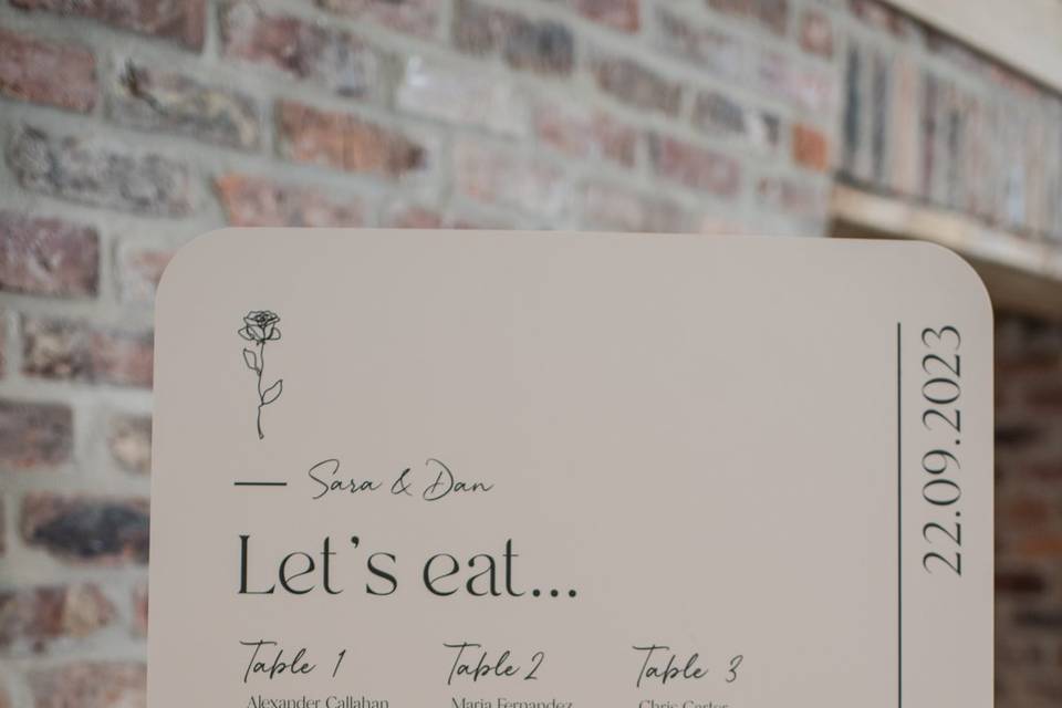 Personalized signage